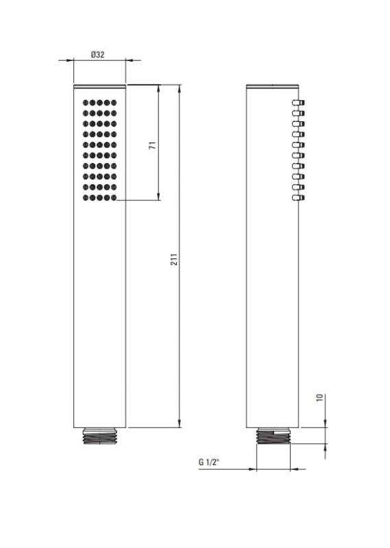 Zestaw prysznicowy podtynkowy Deante Silia