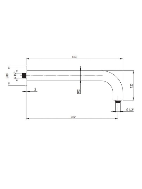 Zestaw prysznicowy podtynkowy Deante Silia
