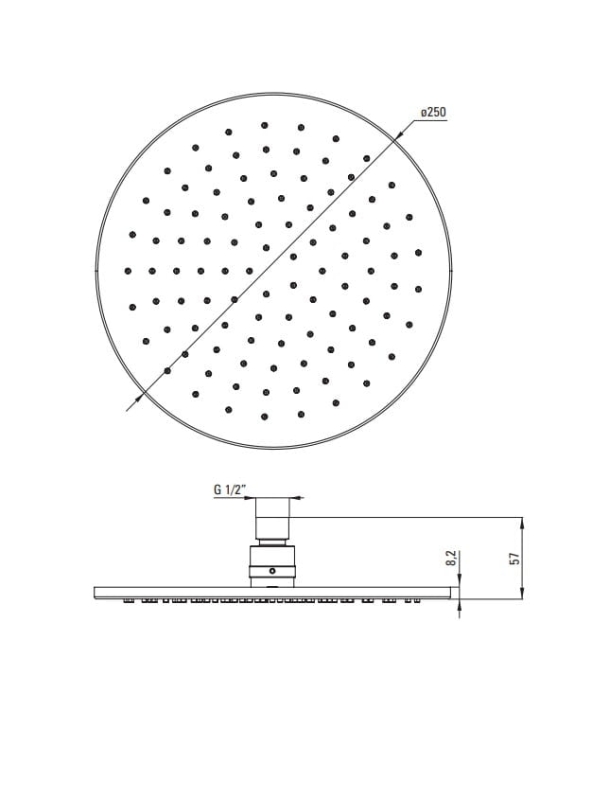 Zestaw prysznicowy podtynkowy Deante Silia