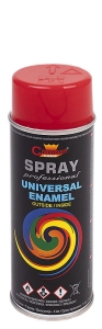 Emalia uniwersalna spray Champion Professional czerwony jasny 400ml 