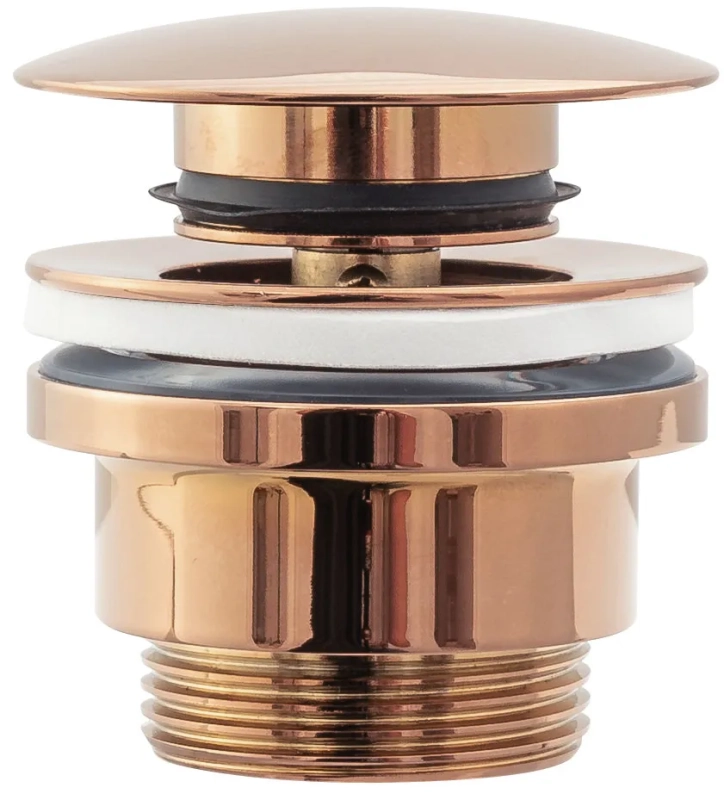 Korek klik-klak uniwersalny Rea różowe złoto