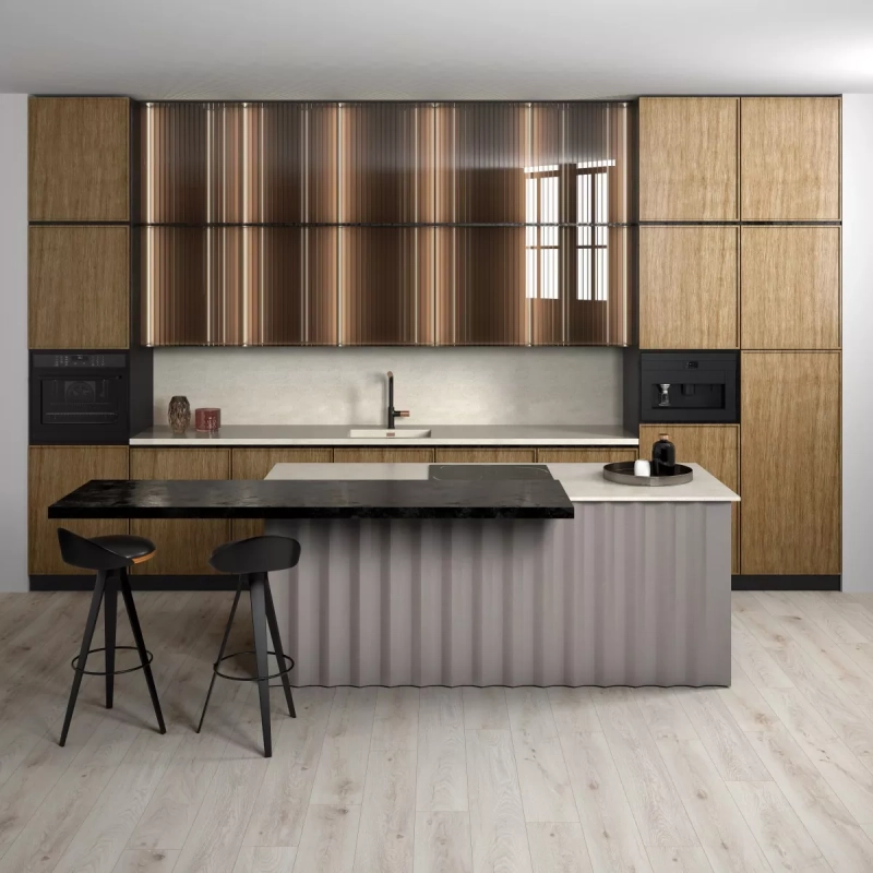 Bateria kuchenna Fdesign Ardesia czarno złota