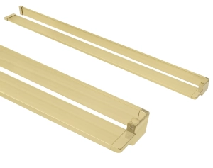 Wieszak/półka na ręcznik Rea Evo złoty szczotkowany- Dodatkowo 5% rabatu na kod REA5