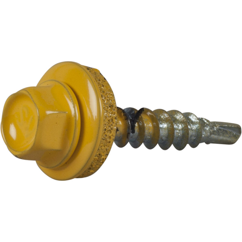 Wkręt farmerski 4,8x35mm samowiercący EPDM RAL3009 op.250 sztuk ESSVE 632243009
