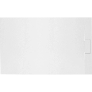Brodzik prostokątny Rea Bazalt white 80x100- Dodatkowo 5% rabatu na kod REA5
