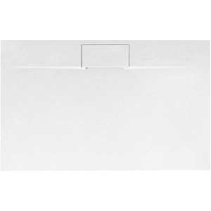 Brodzik prostokątny Rea Bazalt Long white 90x120- Dodatkowo 5% rabatu na kod REA5 