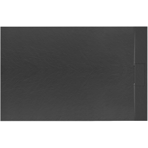 Brodzik prostokątny Rea Bazalt black 80x120- Dodatkowo 5% rabatu na kod REA5 