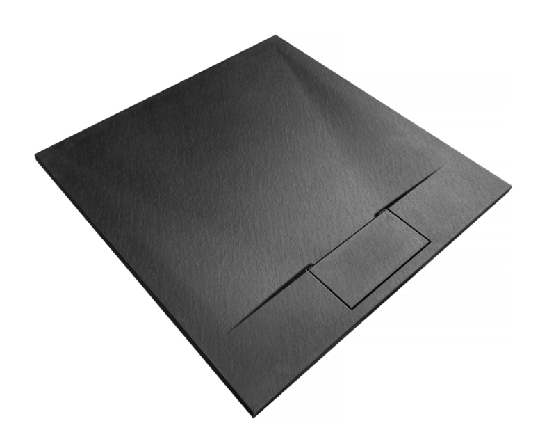 Brodzik prostokątny Rea Bazalt