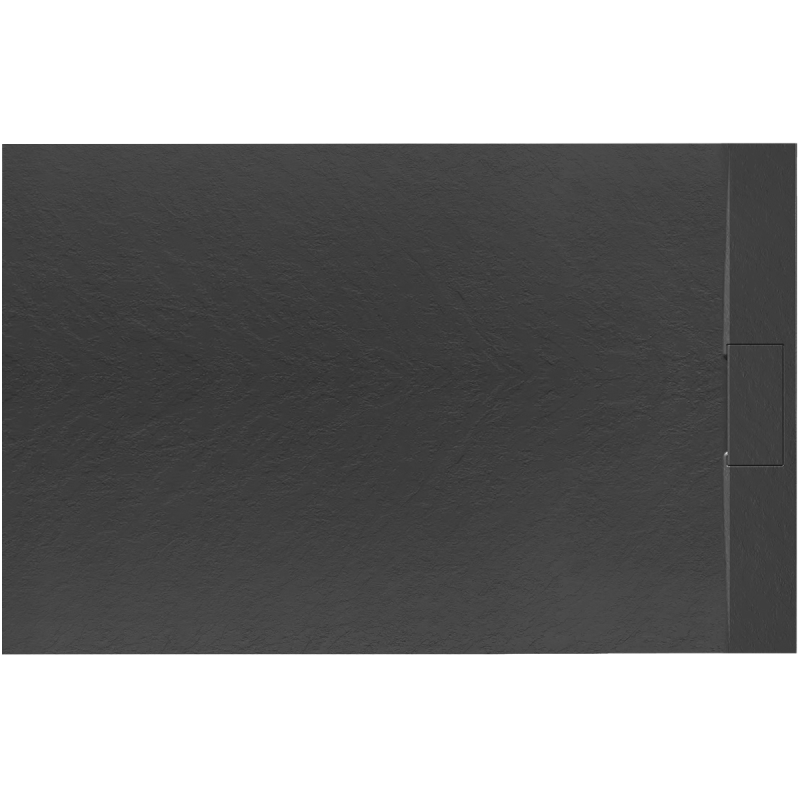 Brodzik prostokątny Rea Bazalt