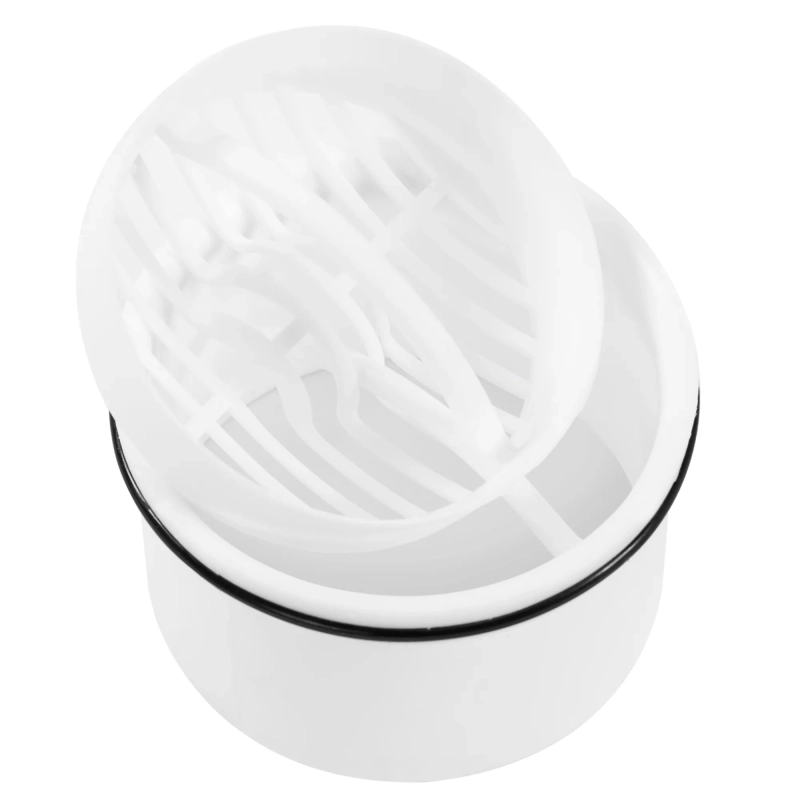 Brodzik prostokątny Rea Bazalt Long