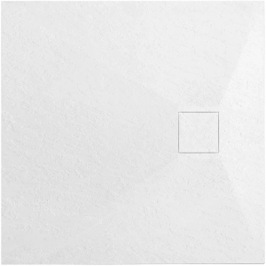 Brodzik kwadratowy Rea Magnum white 90x90- Dodatkowo 5% rabatu na kod REA5