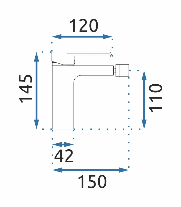 Bateria bidetowa Rea Hass