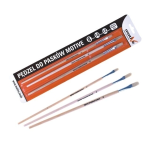 Zestaw pędzli do pasków Motive  8,10,12mm