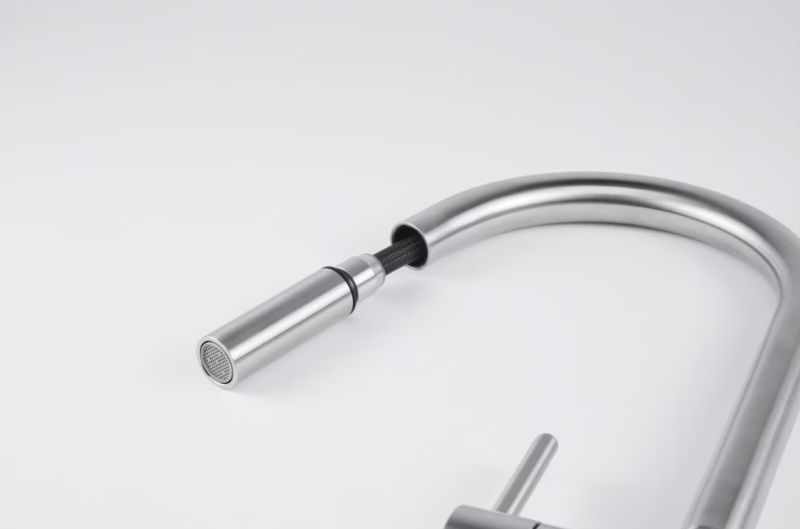 Bateria kuchenna Leda Neo pull-out stal szlachetna