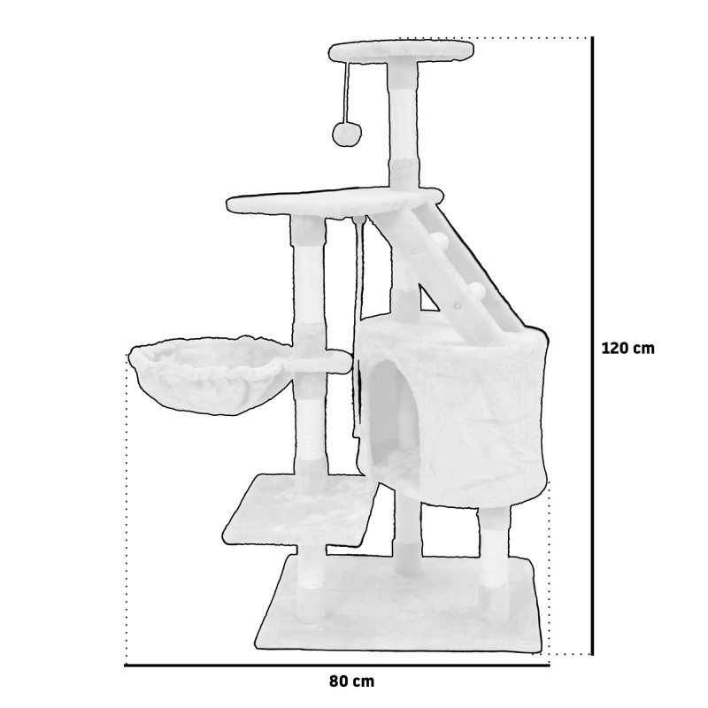 Drapak dla kotów Tutumi 322138