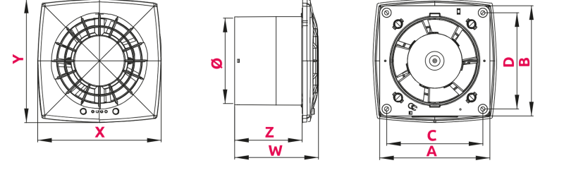 Wentylator Awenta Vega