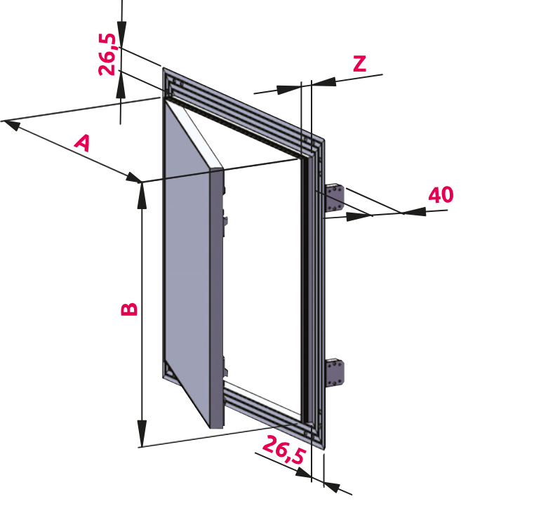 Klapa rewizyjna Awenta KRAL16