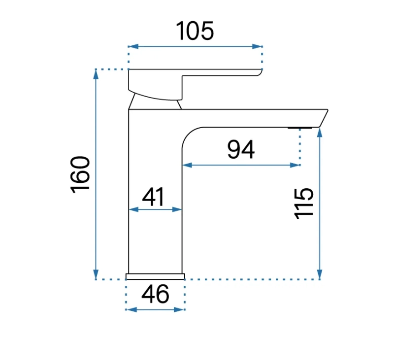 Bateria umywalkowa Rea Argus
