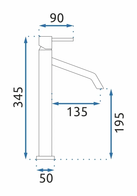 Bateria umywalkowa Rea Level
