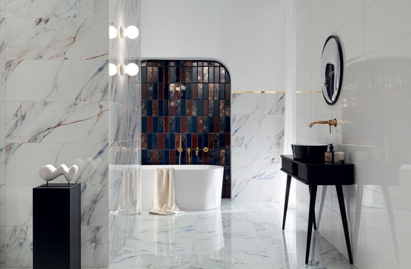 Dekor ścienny Tubądzin Blue Stone