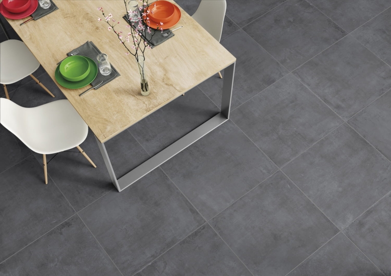 Gres Capri Ceramiche Cimone Antracite 60x60