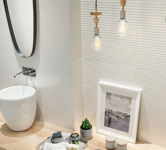 Glazura Tubądzin Abisso Bar White 23,7x7,8