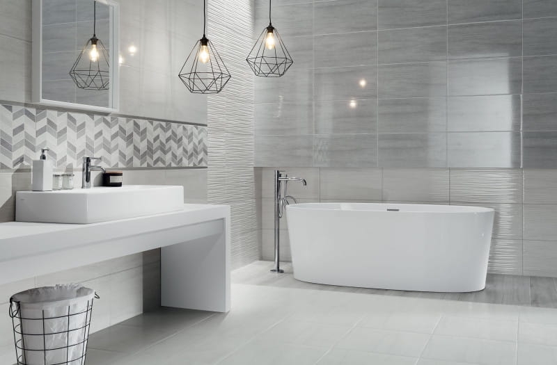 Glazura Tubądzin Malena Grey 30,8x60,8