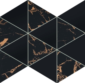 Mozaika ścienna Tubądzin Gold Moon Dark 32,8x25,8