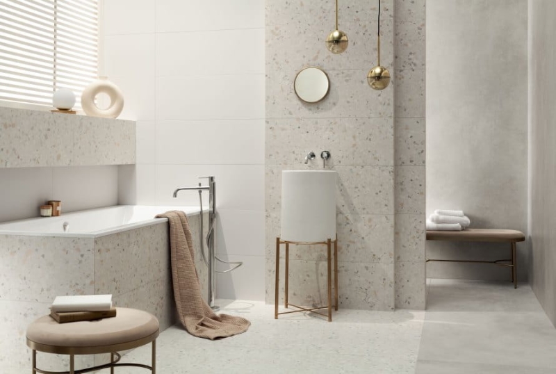 Glazura Tubądzin Macchia Beige 32,8x89,8