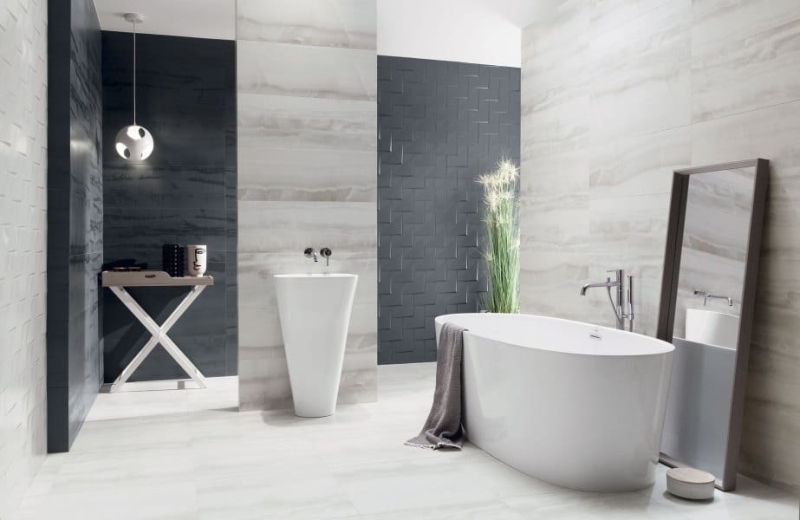 Glazura Tubądzin Coma Navy 32,8x89,8