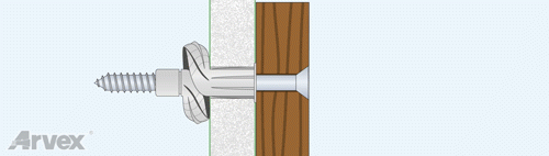 Dybel uniwersalny AVK 8 x 60mm + wkr. 5 x 60mm