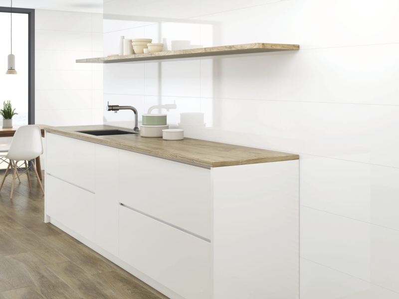 Glazura Ecoceramic PCHB Blanco Brillo 30x90