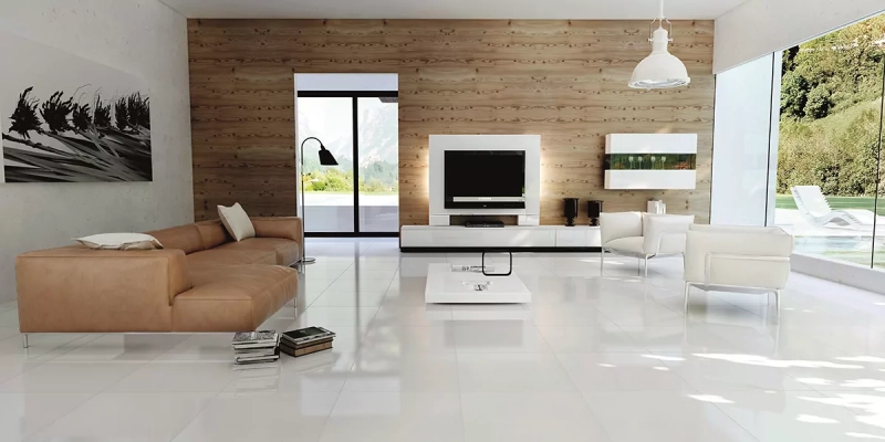Gres Ecoceramic PCHB Alaska Blanco Brillo 75x75