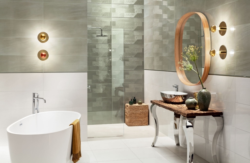 Glazura Tubądzin Brass White 29,8x74,8
