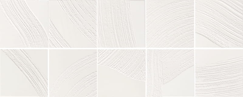 Dekor ścienny Tubądzin Brass White Mix 14,8x14,8