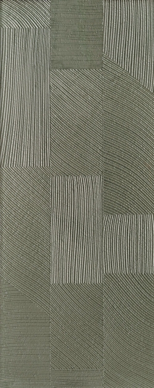 Dekor ścienny szklany Tubądzin Brass Olive 29,8x74,8