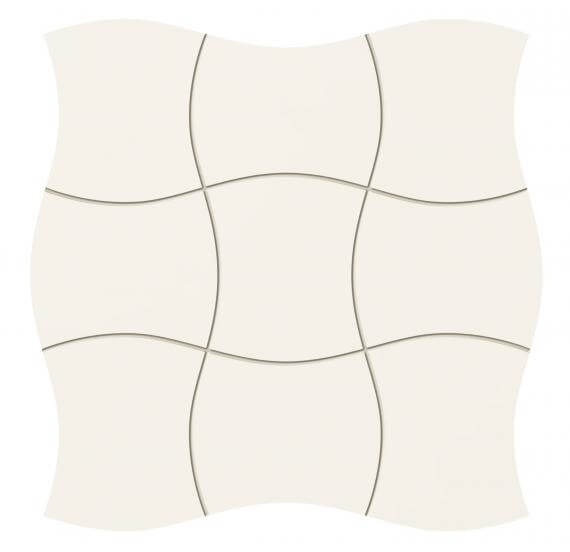 Mozaika ścienna Tubądzin Royal Place White 29,3x29,3
