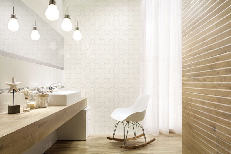 Mozaika ścienna Tubądzin Royal Place White 29,3x29,3