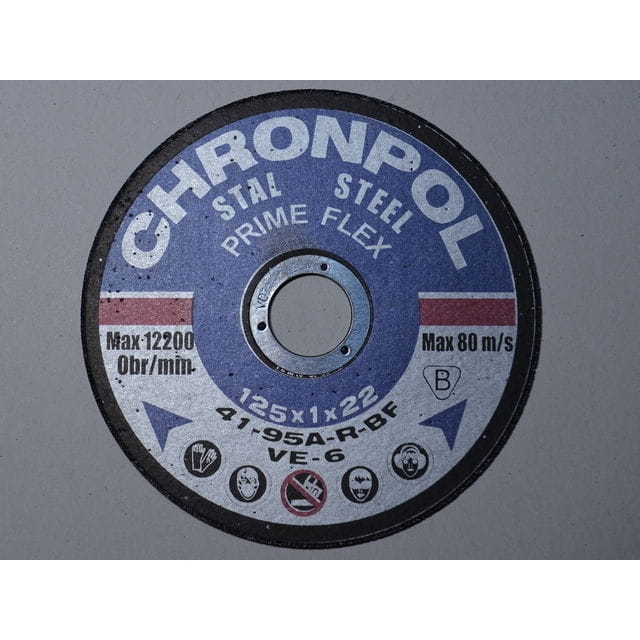 Tarcza do cięcia stali PRIME 230x1,9x22mm CHRONPOL
