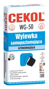 Wylewka samopoziomująca WG-50 Cekol 20kg