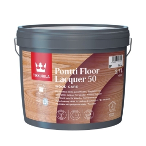 Tikkurila Pontti Floor Lacquer 50 EP 2,7 L 