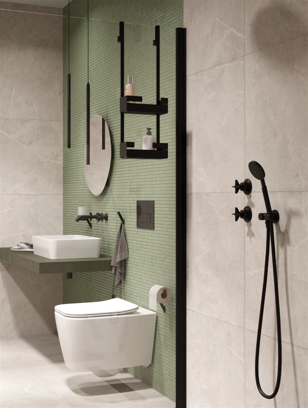 Umywalka ceramiczna stawiana na blat HIACYNT NEW Deante CDY_6U5S