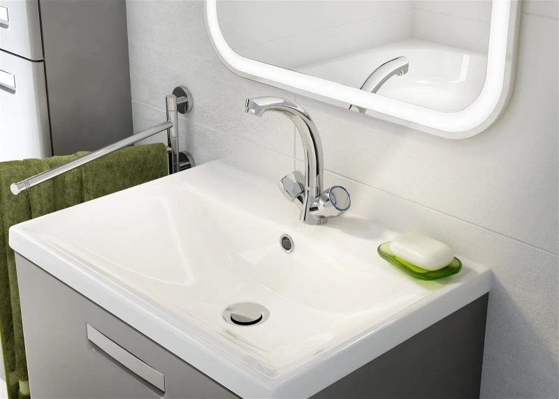 Bateria umywalkowa TENO Deante BON_020D