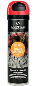 Farba geodezyjna czerwona spray Soppec Track Marker 500ml