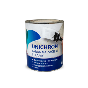 Farba wewnętrzna do ścian i sufitów UNICHRON matowa  0,65L