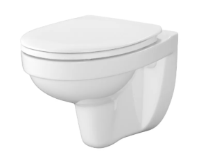 Miska wisząca Cersania Simple On + deska wolnoopadająca Delfi Cersanit S701-554