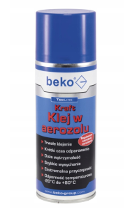 Klej w aerozolu Kraft TecLine BEKO 400ml