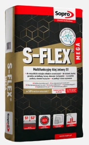 Multifunkcyjny klej żelowy S1/S2 Sopro S-FLEX MEGA 22,5kg