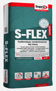 Wysokoelastyczny klej żelowy Sopro S-FLEX EXPRESS 22,5kg