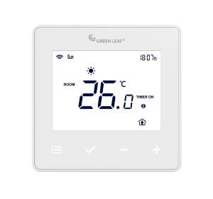 Termostat REGNUM Green Leaf White